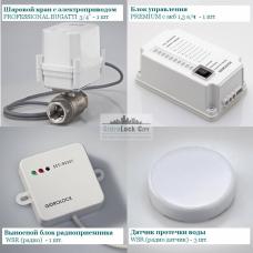 Система защиты от протечек воды Гидролок - комплект "Загородный дом - 2 Professional ENOLGAS" - Radio.