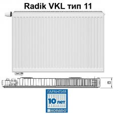 Стальной панельный радиатор Korado Radik VKL 11-3090