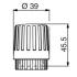 Головка ручного привода Oventrop (Овентроп) | 1012565